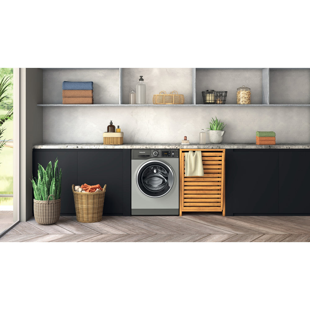 hotpoint-nm11948gcauk-9kg-1400-spin-washing-machine-graphite-graphite-1082406679 Hotpoint NM11948GCAUK 9kg 1400 Spin Washing Machine Graphite - Image 7