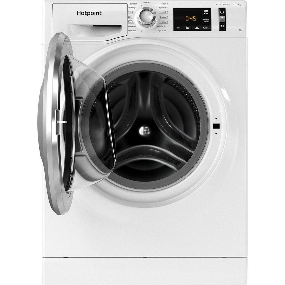hotpoint-nm11948wsauk-9kg-1400-spin-washing-machine-white-1082406693-1 Hotpoint NM11948WSAUK 9kg 1400 Spin Washing Machine White - Image 3