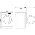 Hotpoint NSWE7469WSUK 7kg 1400 Spin Washing Machine White - Image 5