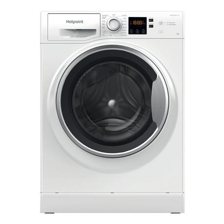 hotpoint-nswe846wsuk-8kg-1400-spin-washing-machine-white-1082406722 Hotpoint NSWE846WSUK 8kg 1400 Spin Washing Machine White - Image 1