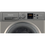 Hotpoint NSWF7469GGUK 7kg 1400 Spin Anti-Stain Washing Machine Graphite - Image 2