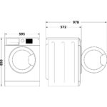 Hotpoint NSWF7469GGUK 7kg 1400 Spin Anti-Stain Washing Machine Graphite - Image 5