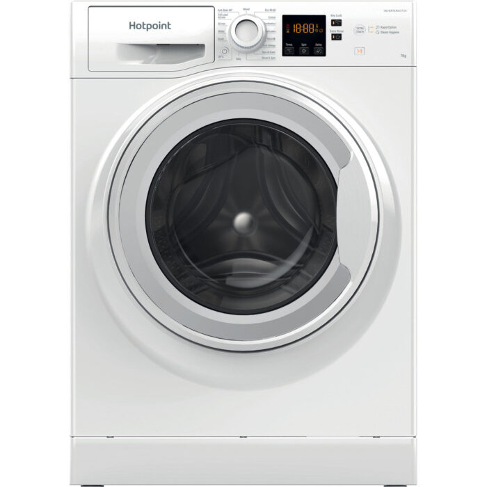 Hotpoint NSWF7469WUK 7kg 1400 Spin Washing Machine White - Image 1