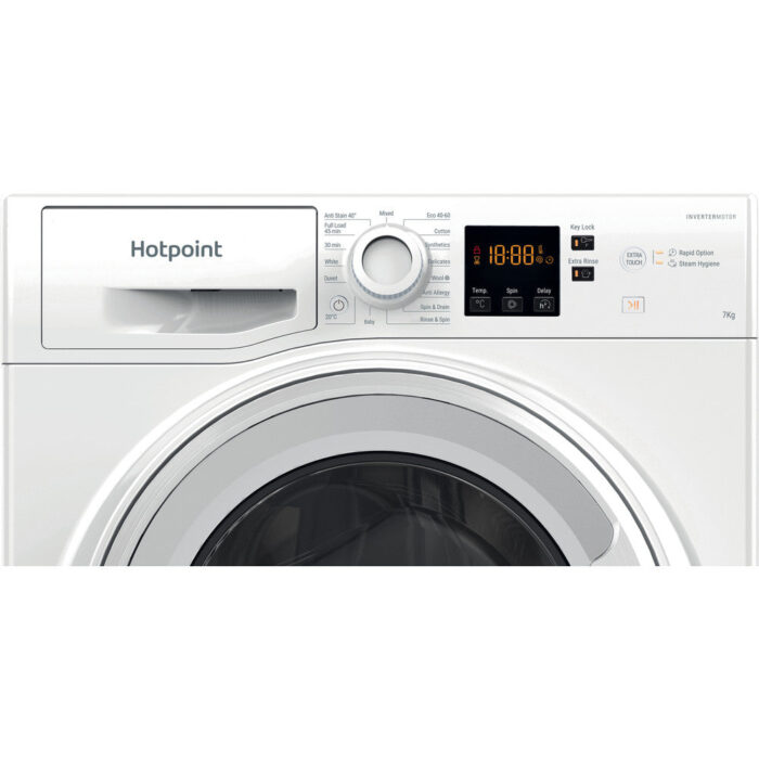 Hotpoint NSWF7469WUK 7kg 1400 Spin Washing Machine White - Image 2