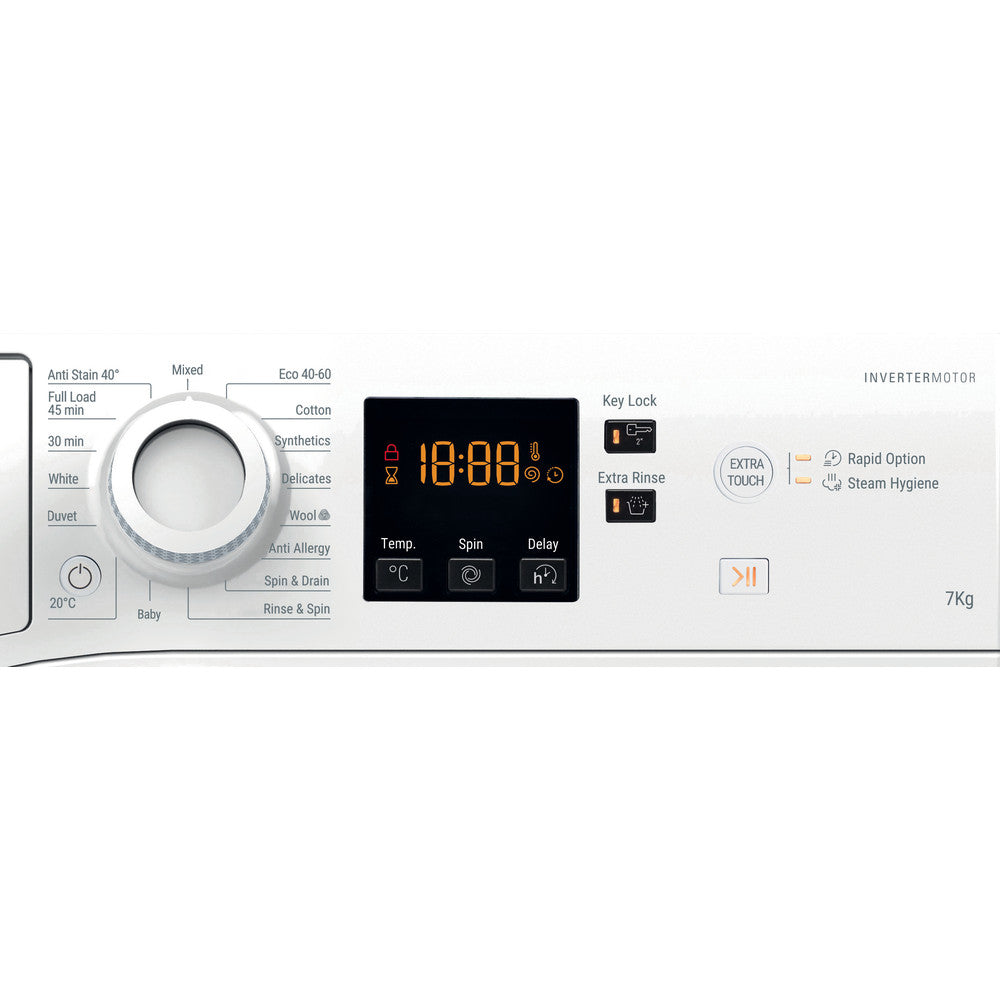 hotpoint-nswf7469wuk-7kg-1400-spin-washing-machine-white-white-1082406772 Hotpoint NSWF7469WUK 7kg 1400 Spin Washing Machine White - Image 3