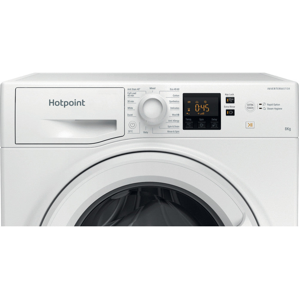 hotpoint-nswf846wuk-8kg-1400-spin-washing-machine-white-1082406788 Hotpoint NSWF846WUK 8kg 1400 Spin Washing Machine White - Image 3