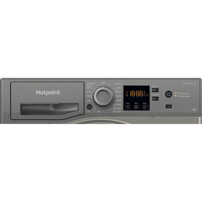 Hotpoint NSWF946GGUK 9Kg 1400 Spin Washing Machine Graphite - Image 4