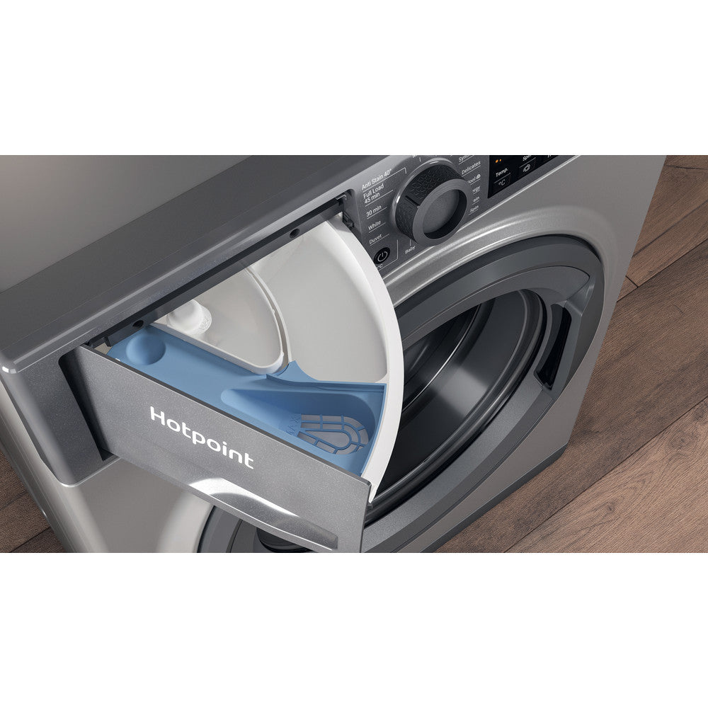 hotpoint-nswf946gguk-9kg-1400-spin-washing-machine-graphite-graphite-1082406919 Hotpoint NSWF946GGUK 9Kg 1400 Spin Washing Machine Graphite - Image 8