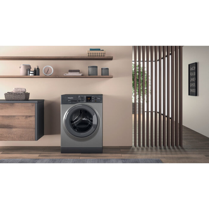 Hotpoint NSWF946GGUK 9Kg 1400 Spin Washing Machine Graphite - Image 9