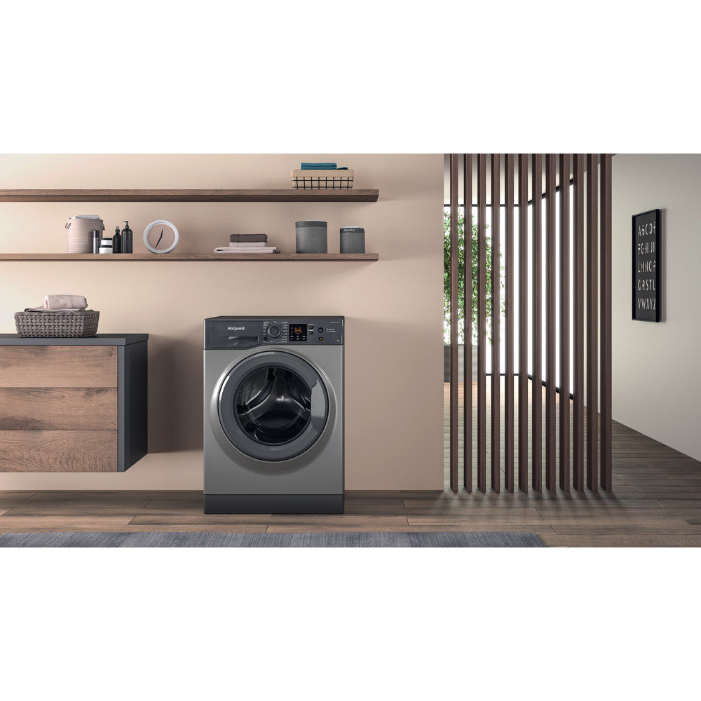 hotpoint-nswf946gguk-9kg-1400-spin-washing-machine-graphite-graphite-1082406921 Hotpoint NSWF946GGUK 9Kg 1400 Spin Washing Machine Graphite - Image 9