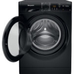 Hotpoint NSWM1046BSUK 10kg 1400 Spin Washing Machine Black - Image 2