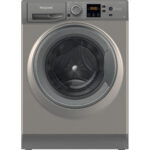 Hotpoint NSWM1046GGUK 10kg 1400 Spin Washing Machine Graphite