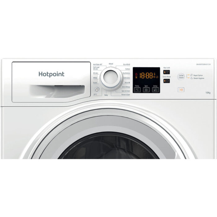 Hotpoint NSWM1046WUK 10kg 1400 Spin Washing Machine White - Image 3