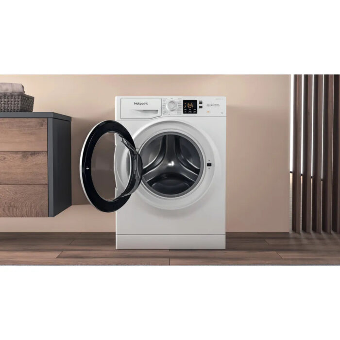 Hotpoint NSWM864CWUKN 8Kg 1600 Spin Washing Machine White - Image 8