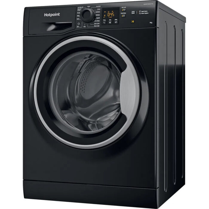 Hotpoint NSWM965CBSUKN 9kg 1600 Spin Washing Machine Black - Image 3