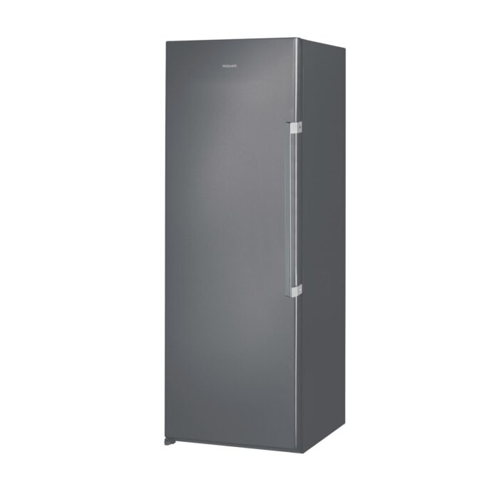 Hotpoint UH6F2CG Freestanding No Frost Tall Freezer Grey - Image 1