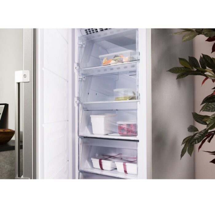 Hotpoint UH6F2CG Freestanding No Frost Tall Freezer Grey - Image 6