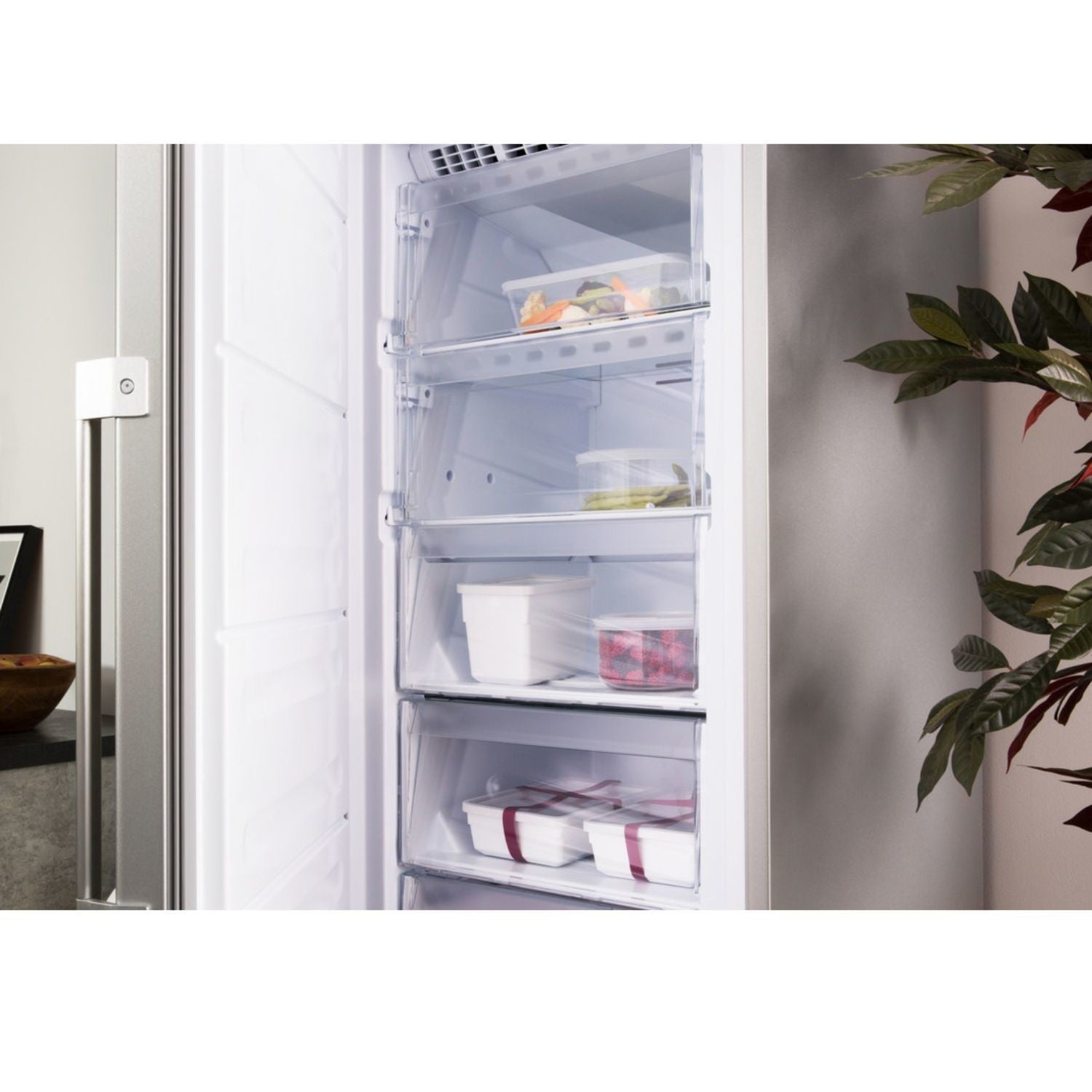 hotpoint-uh6f2cg-freestanding-no-frost-tall-freezer-grey-1177326270 Hotpoint UH6F2CG Freestanding No Frost Tall Freezer Grey - Image 6