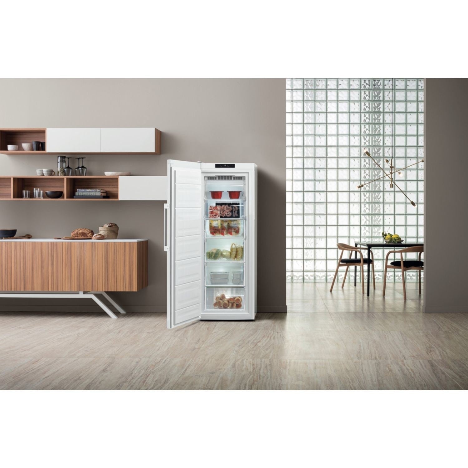 hotpoint-uh6f2cw-freestanding-no-frost-tall-freezer-white-1176603504 Hotpoint UH6F2CW Freestanding No Frost Tall Freezer White - Image 6