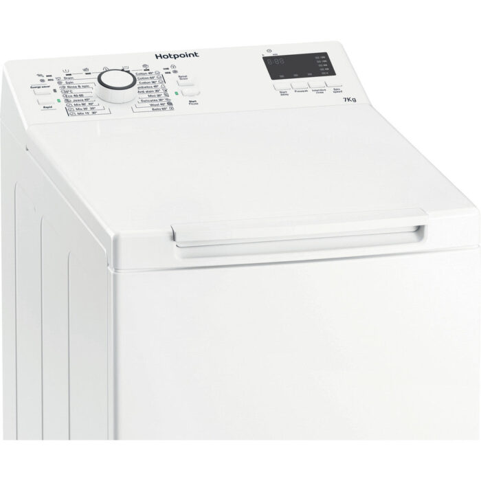 Hotpoint WMTF722UUKN Top Loading 7kg Washing Machine With 1200 Spin White - Image 5
