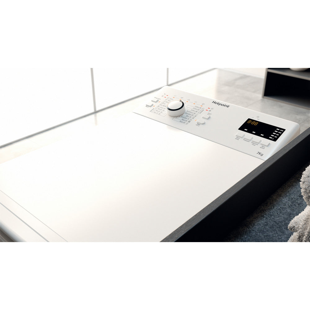 hotpoint-wmtf722uukn-top-loading-7kg-washing-machine-with-1200-spin-white-1082407878 Hotpoint WMTF722UUKN Top Loading 7kg Washing Machine With 1200 Spin White - Image 7
