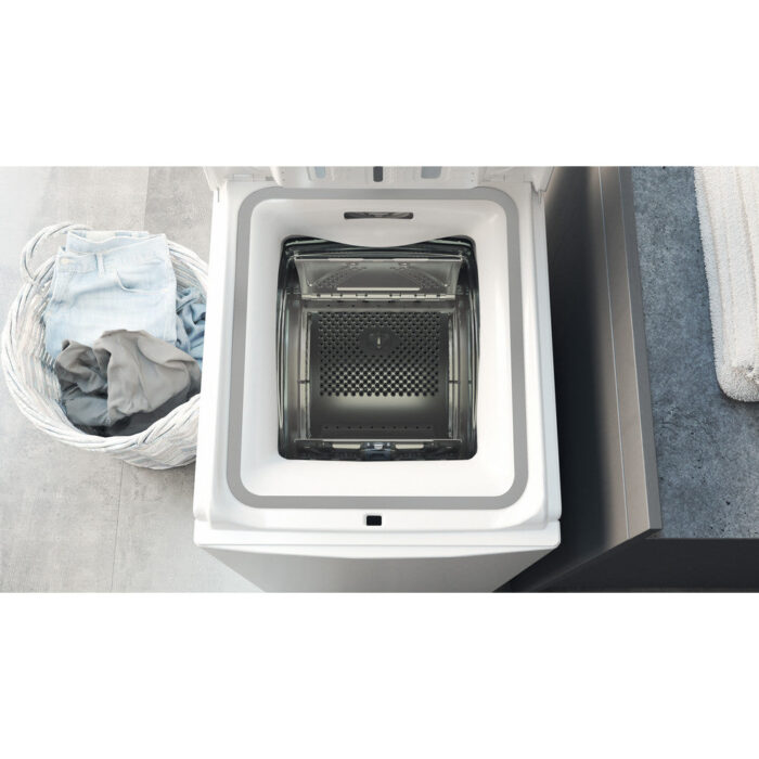 Hotpoint WMTF722UUKN Top Loading 7kg Washing Machine With 1200 Spin White - Image 9