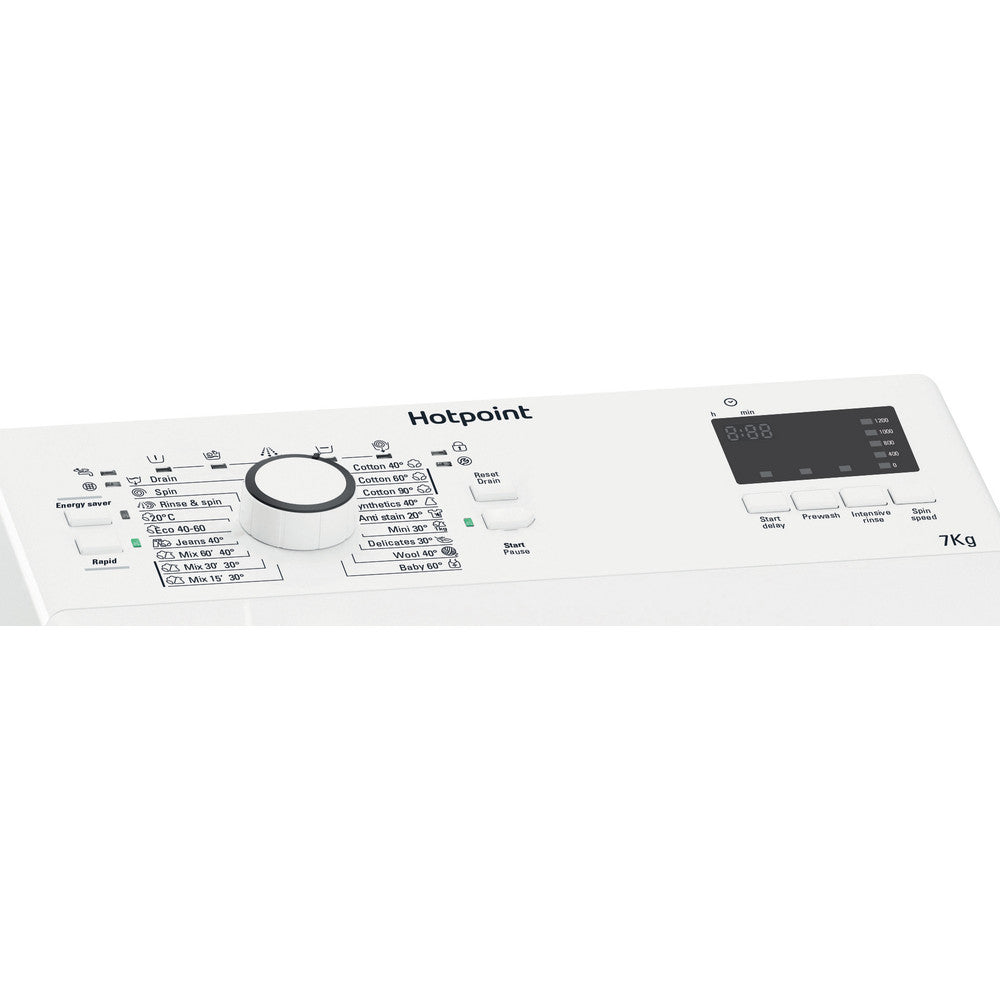 hotpoint-wmtf722uukn-top-loading-7kg-washing-machine-with-1200-spin-white-1082407881 Hotpoint WMTF722UUKN Top Loading 7kg Washing Machine With 1200 Spin White - Image 10