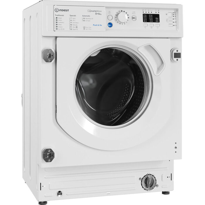 Indesit BIWDIL861485 8 kg Integrated Washer Dryer White - Image 2