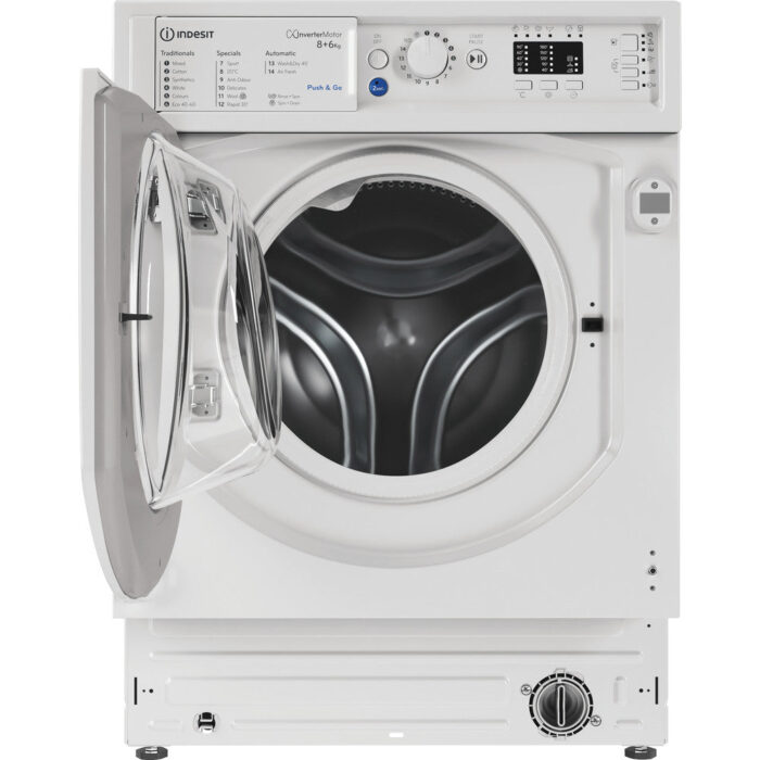 Indesit BIWDIL861485 8 kg Integrated Washer Dryer White - Image 4