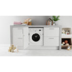 Indesit BIWDIL861485 8 kg Integrated Washer Dryer White - Image 5