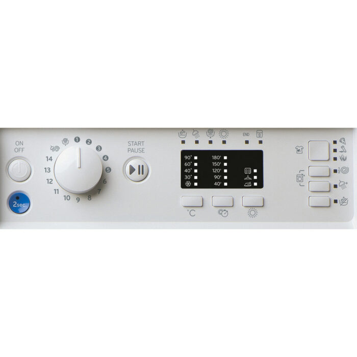 Indesit BIWDIL861485 8 kg Integrated Washer Dryer White - Image 8
