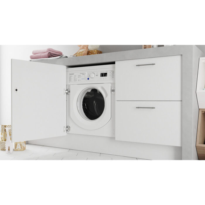 Indesit BIWDIL861485 8 kg Integrated Washer Dryer White - Image 12