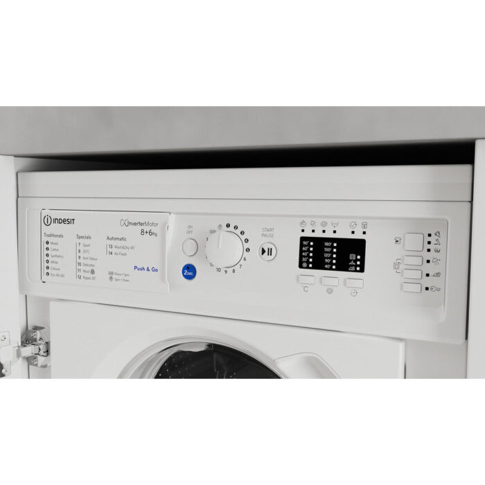Indesit BIWDIL861485 8 kg Integrated Washer Dryer White - Image 14