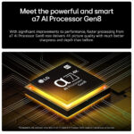 LG 55NANO80A6B 55 Inch NanoCell AI NANO80 4K Ultra HD HDR Smart TV 2025 - Image 4