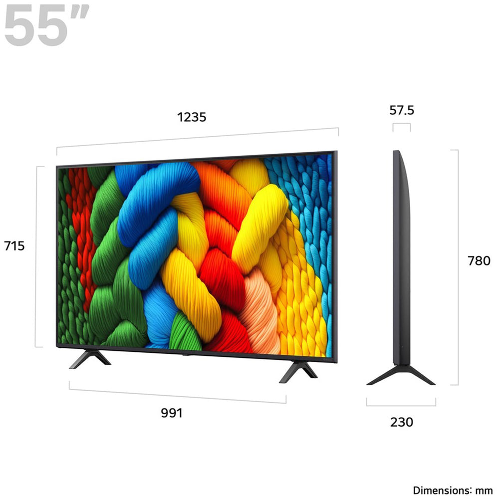 lg-55nano80a6b-55-inch-nanocell-ai-nano80-4k-ultra-hd-hdr-smart-tv-2025-55-inch-1167867912 LG 55NANO80A6B 55 Inch NanoCell AI NANO80 4K Ultra HD HDR Smart TV 2025 - Image 2