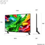 LG 55QNED85A6C 55 Inch QNED evo AI QNED85 HDR 4K Ultra HD Smart TV 2025 - Image 2