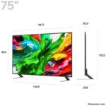 LG 75QNED85A6C 75 Inch QNED evo AI QNED85 HDR 4K Ultra HD Smart TV 2025 - Image 2