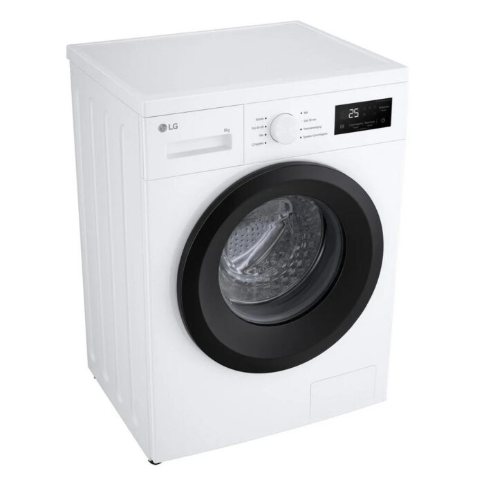 LG F4A10S8NWK 8kg 1400 Spin Front Load Washing Machine White - A Rated - Image 9