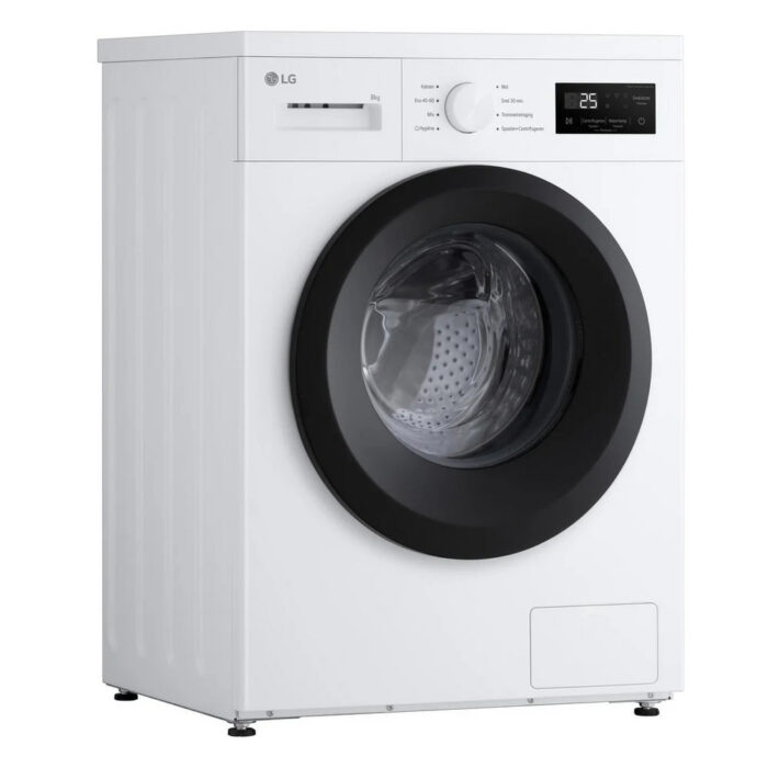 LG F4A10S8NWK 8kg 1400 Spin Front Load Washing Machine White - A Rated - Image 8