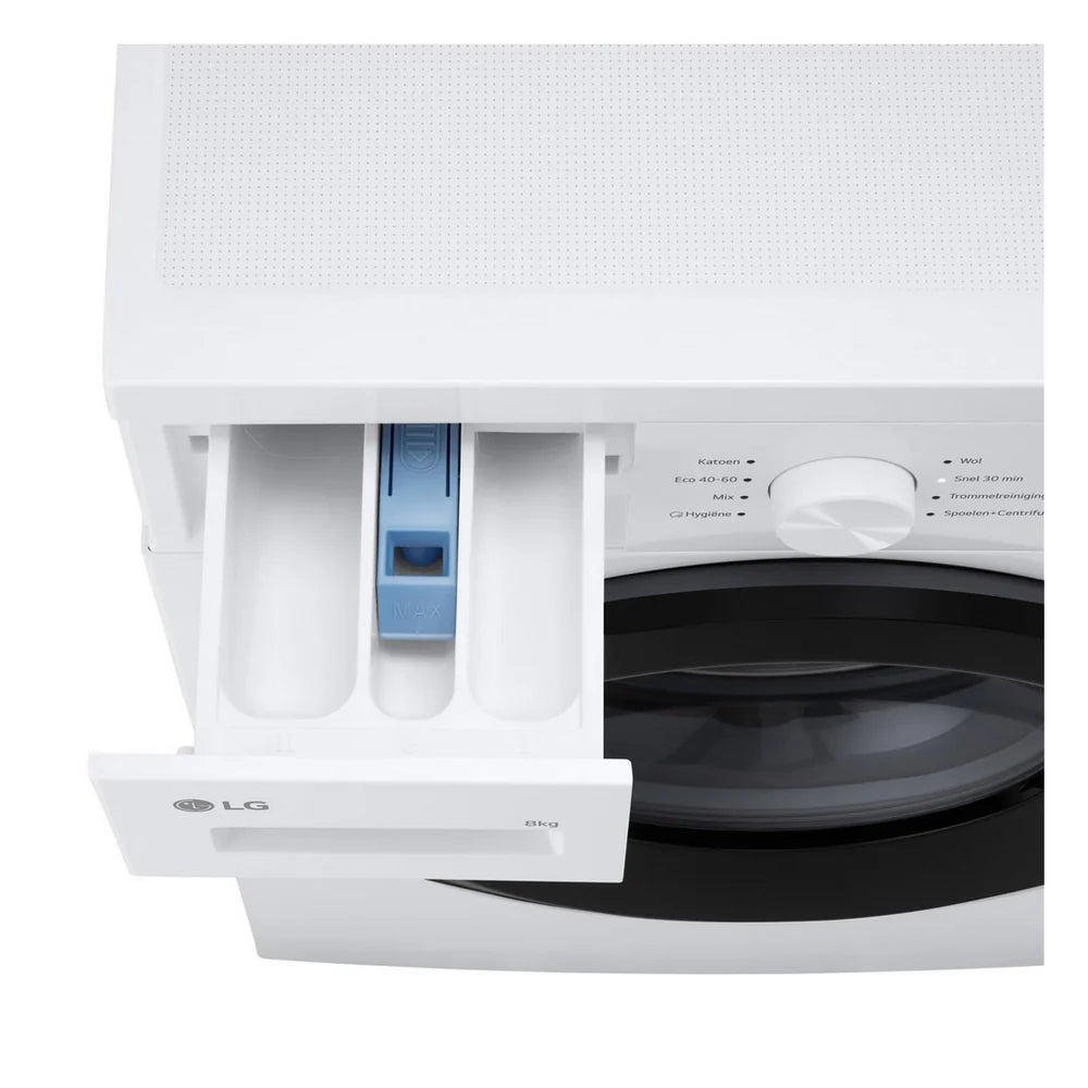 lg-f4a10s8nwk-8kg-1400-spin-front-load-washing-machine-white-a-rated-1190517260 LG F4A10S8NWK 8kg 1400 Spin Front Load Washing Machine White - A Rated - Image 5