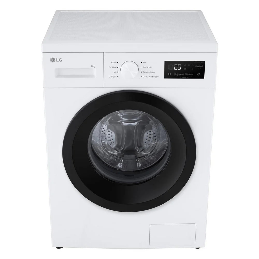 lg-f4a10s8nwk-8kg-1400-spin-front-load-washing-machine-white-a-rated-1190517261 LG F4A10S8NWK 8kg 1400 Spin Front Load Washing Machine White - A Rated - Image 4