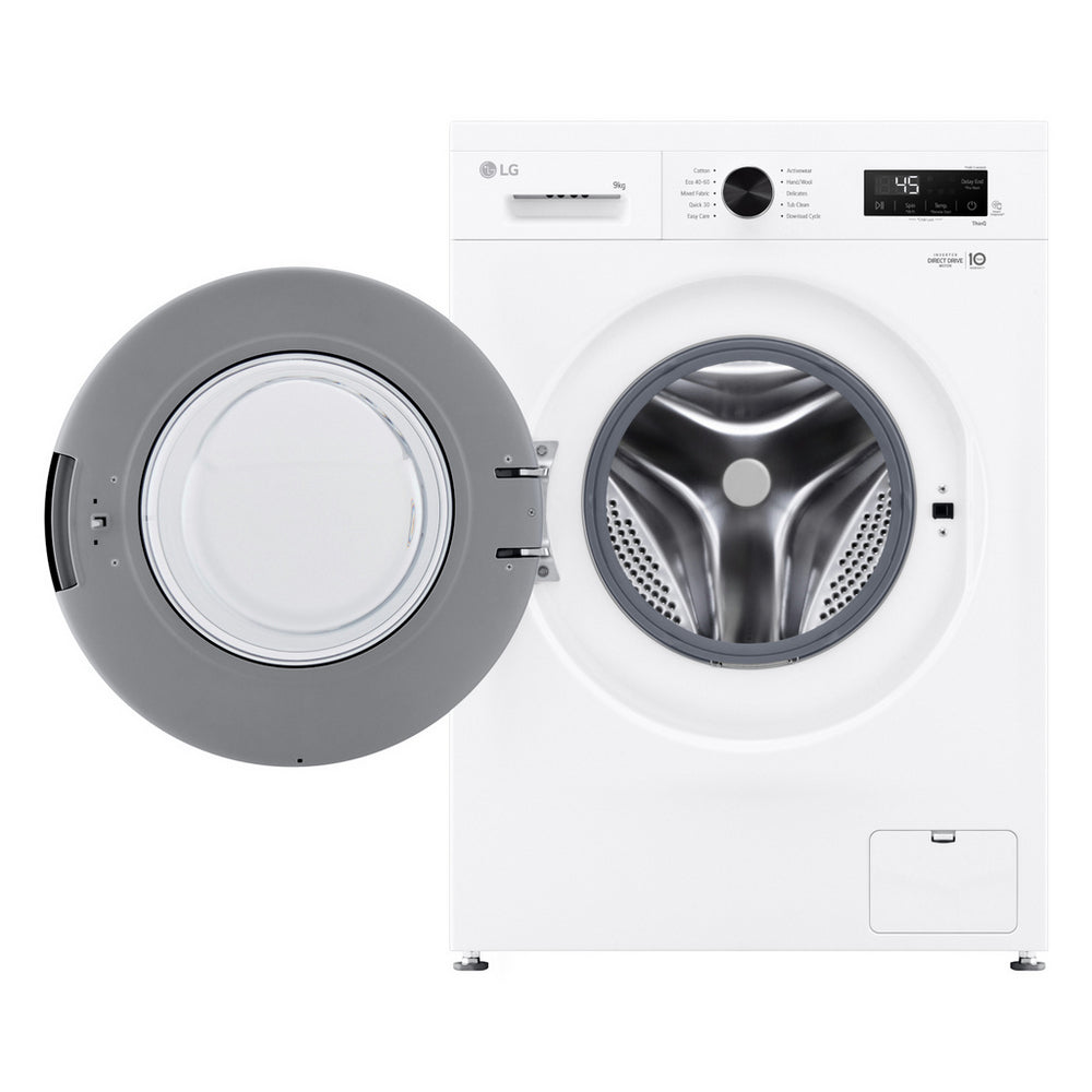 lg-f4x1009nwk-x10-series-direct-drive-wifi-enabled-9-kg-1400-spin-washing-machine-white-1087692938 LG F4X1009NWK X10 Series Direct Drive WiFi-enabled 9 kg 1400 Spin Washing Machine White - Image 2
