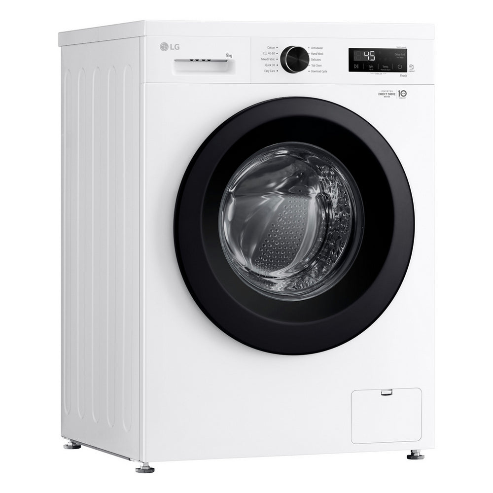 lg-f4x1009nwk-x10-series-direct-drive-wifi-enabled-9-kg-1400-spin-washing-machine-white-1087692941 LG F4X1009NWK X10 Series Direct Drive WiFi-enabled 9 kg 1400 Spin Washing Machine White - Image 3