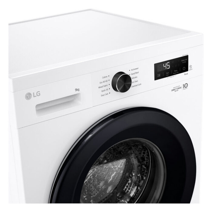 LG F4X1009NWK X10 Series Direct Drive WiFi-enabled 9 kg 1400 Spin Washing Machine White - Image 4