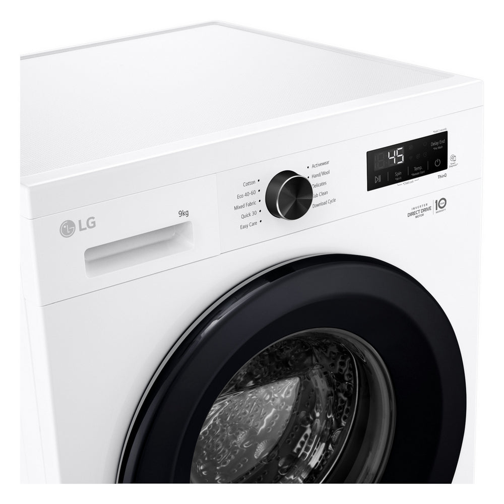 lg-f4x1009nwk-x10-series-direct-drive-wifi-enabled-9-kg-1400-spin-washing-machine-white-1087692944 LG F4X1009NWK X10 Series Direct Drive WiFi-enabled 9 kg 1400 Spin Washing Machine White - Image 4