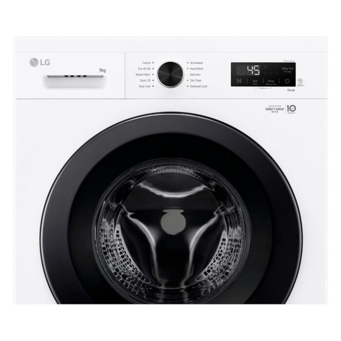 LG F4X1009NWK X10 Series Direct Drive WiFi-enabled 9 kg 1400 Spin Washing Machine White - Image 6