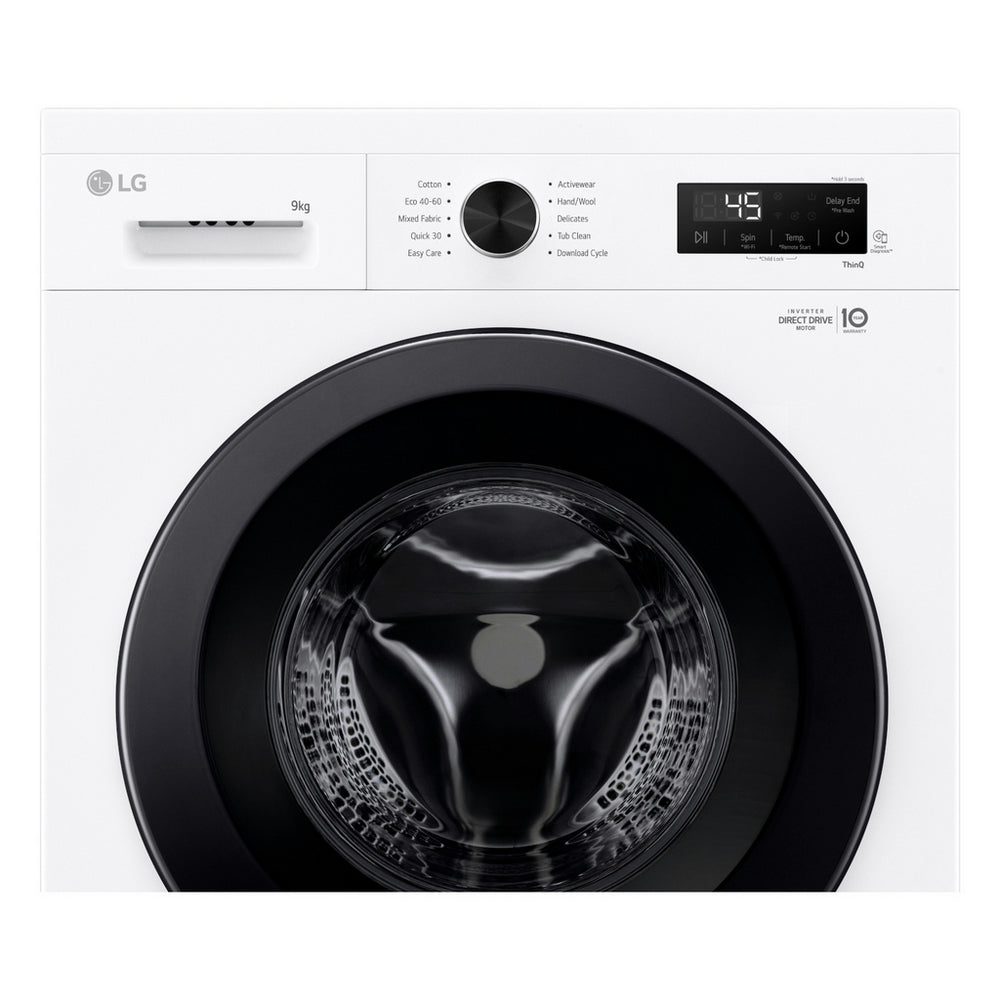 lg-f4x1009nwk-x10-series-direct-drive-wifi-enabled-9-kg-1400-spin-washing-machine-white-1087692951 LG F4X1009NWK X10 Series Direct Drive WiFi-enabled 9 kg 1400 Spin Washing Machine White - Image 6