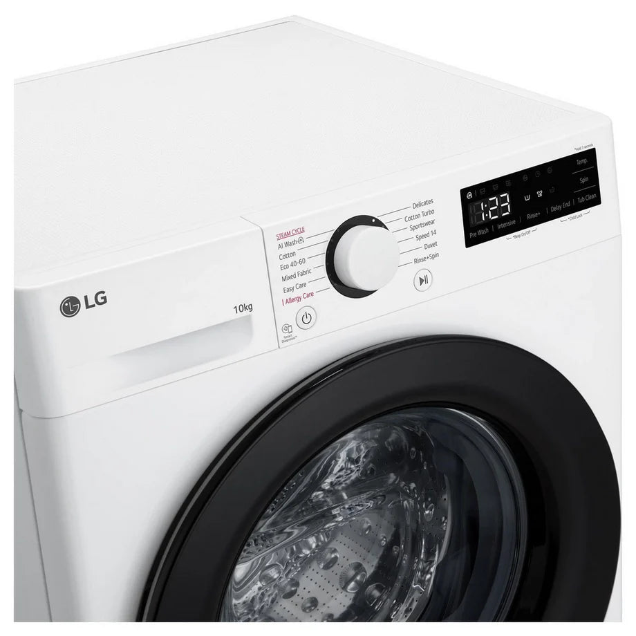 lg-f4y510wbln1-10kg-1400-spin-freestanding-front-load-washing-machine-white-1155125522 LG F4Y510WBLN1 10kg Steam 1400 Spin Freestanding Front Load Washing Machine White - A Rated - Image 11