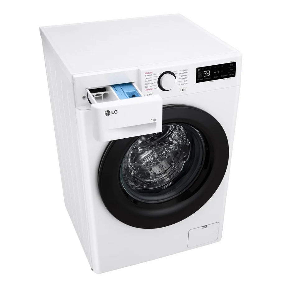 lg-f4y510wbln1-10kg-1400-spin-freestanding-front-load-washing-machine-white-1155125524 LG F4Y510WBLN1 10kg Steam 1400 Spin Freestanding Front Load Washing Machine White - A Rated - Image 13