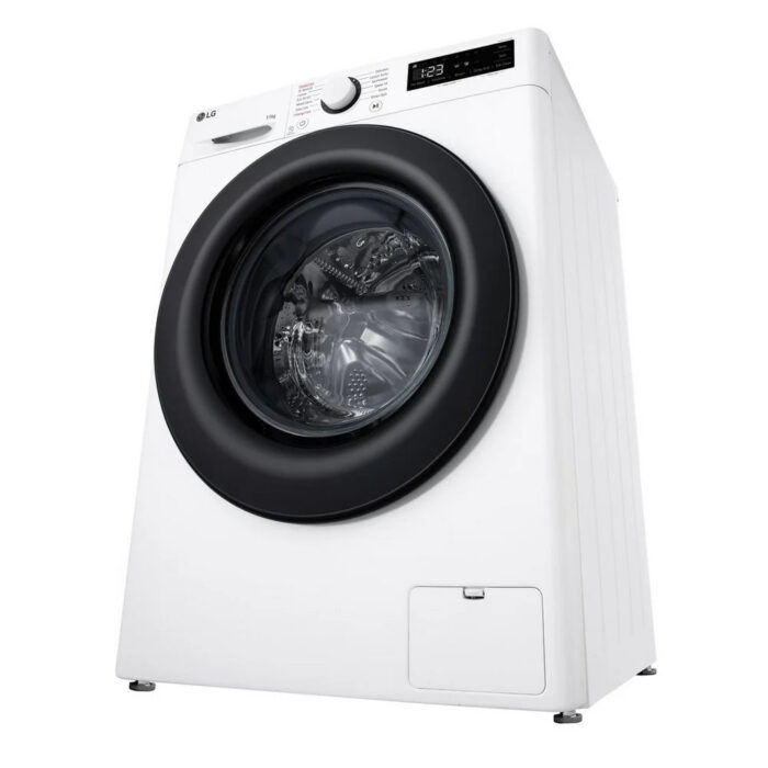 LG F4Y511WBLN1 11kg Steam 1400 Spin Freestanding Front Load Washing Machine White - A Rated - Image 15
